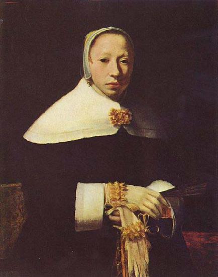 Johannes Vermeer Frauenportrat oil painting picture